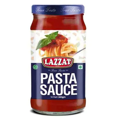 Lazzat Pasta Sauce in 350g glass jar – Rich, savory tomato sauce perfect for spaghetti, lasagna, and other pasta dishes