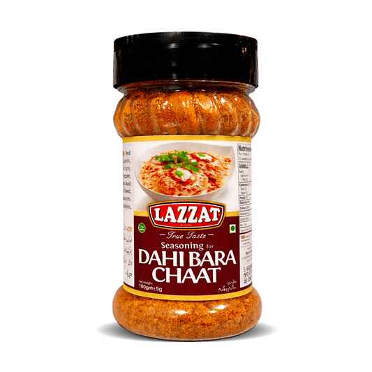 Lazzat Dahi Bara chaat masala spice mix box for chaat and snacks Pakistan