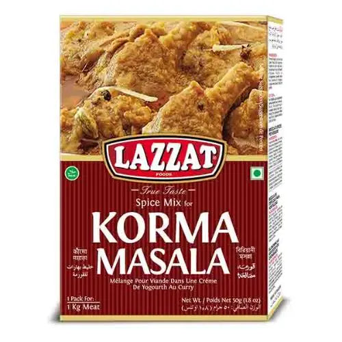Lazzat Korma Masala – Premium Spices for Rich and Creamy Korma