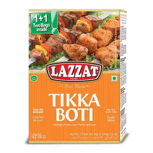 Lazzat Tikka Boti Masala – Premium Spices for Juicy and Flavorful Tikka Boti