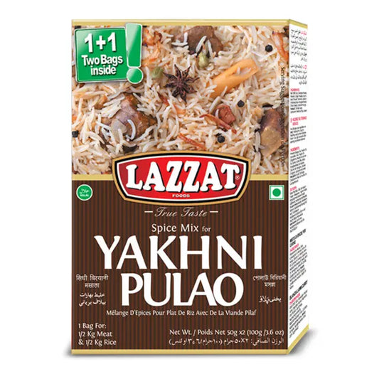Lazzat Yakhni Pulao Masala – Authentic Spices for Flavorful Yakhni Pulao