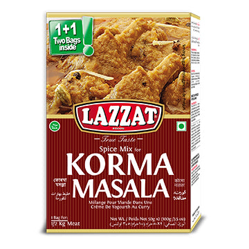 Lazzat Korma Masala – Premium Spices for Rich and Creamy Korma