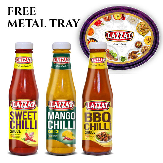 Lazzat Sauce Trio Bundle 2