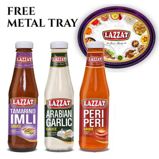 Lazzat Sauce Trio Bundle 1