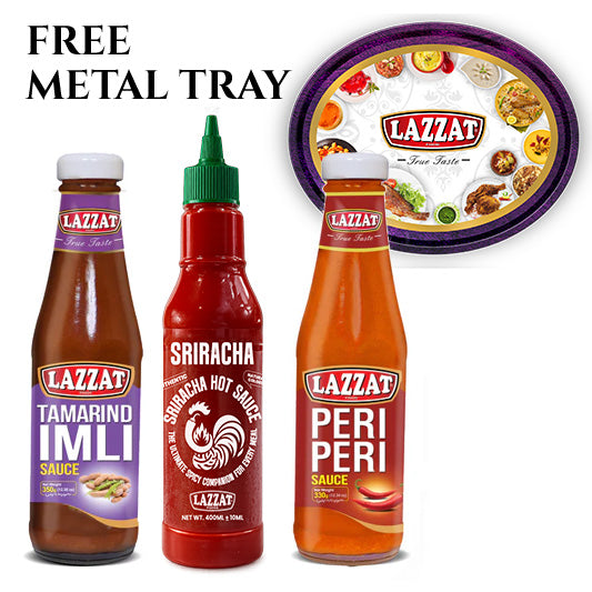 Lazzat Sauce Trio Bundle 1