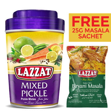Mixed Pickle 1kg with Masala Sachet FREE