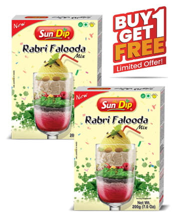 Sun Dip Rabri Falooda Mix 200g box, Buy 1 Get 1 Free
