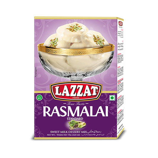 Lazzat Rasmalai Mix 75g | Easy Homemade Sweet Dessert Pakistan