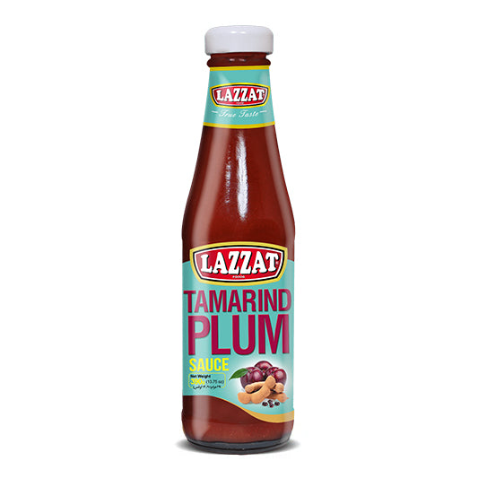 Lazzat Tamarind Plum Sauce bottle sweet and tangy condiment