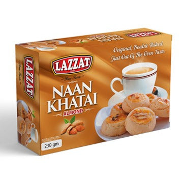 Lazzat Naan Khatai Almond 230g Pack