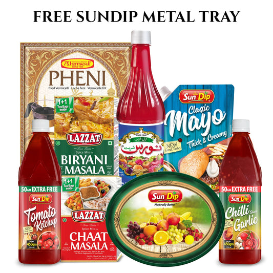 Ramzan special family bundle with free delivery and free metal tray