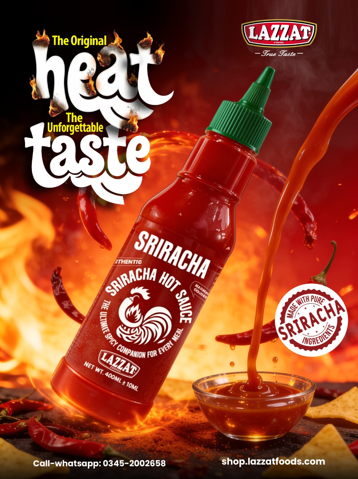 Sriracha Hot Sauce - 400ml